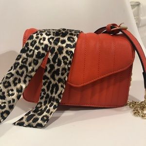 Orange handbag